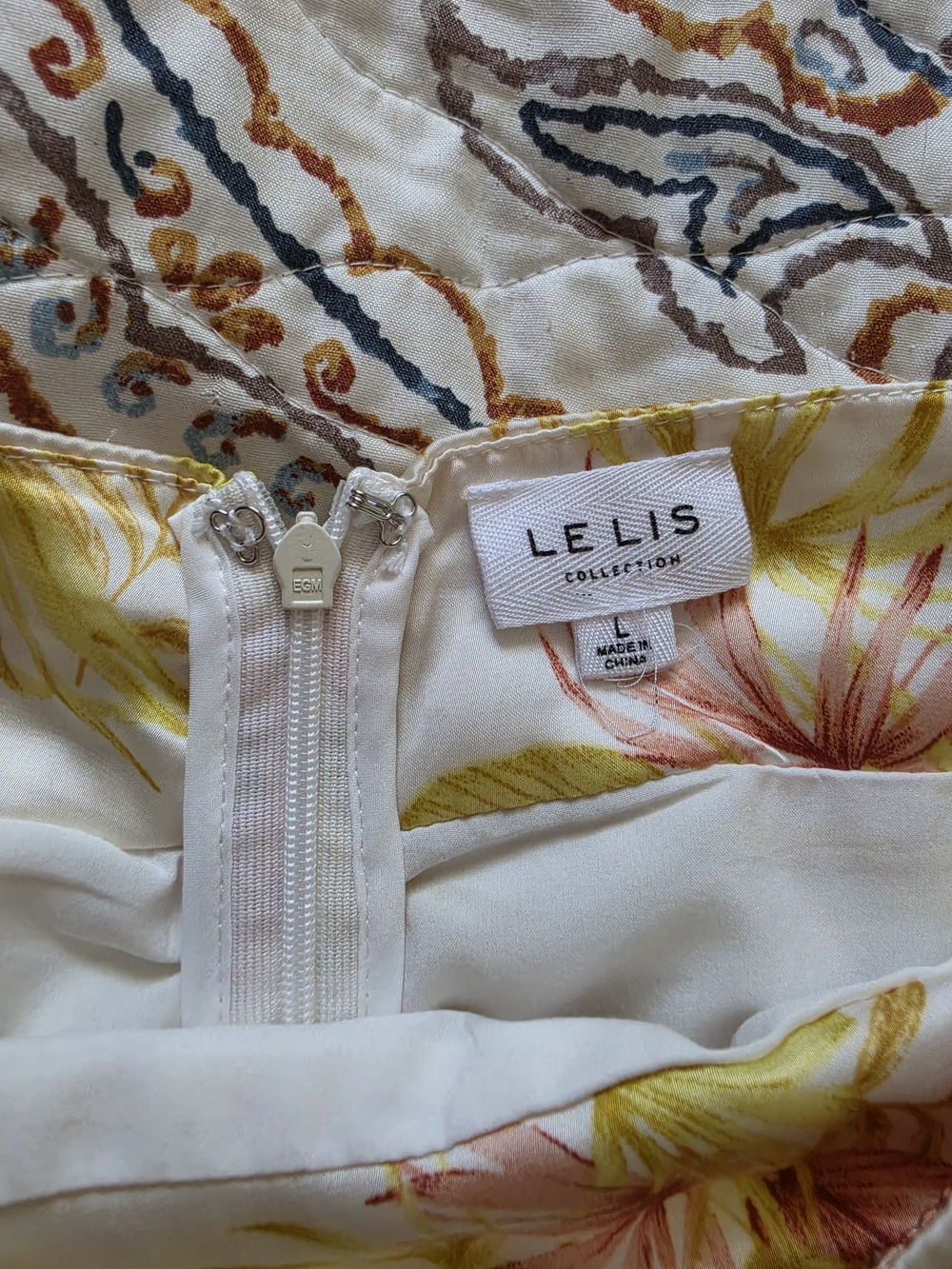 Le Lis Collection Drawstring Satin Skirt View 3
